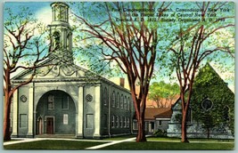 First Congregational Church Canandaigua New York NY UNP Linen Postcard H6 - £2.07 GBP