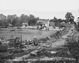 General Meade Gettysburg Headquarters Cemetery Ridge 8x10 US Civil War Photo - £6.90 GBP