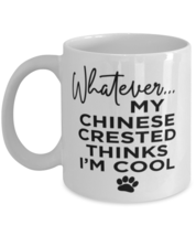 Chinese Crested Dog Lovers Coffee Mug - Funny 11 oz Tea Cup For Friends Office  - £11.15 GBP