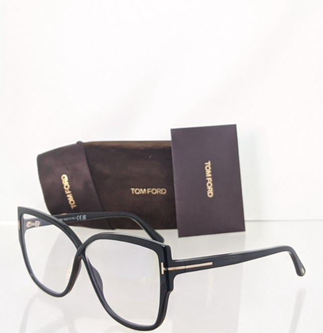 Brand New Authentic Tom Ford TF 5828 Eyeglasses 001 Frame FT 5828-B 60mm - $197.99