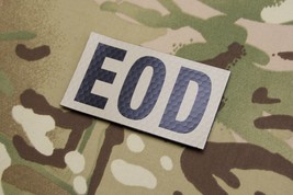 Infrared EOD Tan &amp; Black Patch Explosive Ordnance Disposal US Army Navy - £10.11 GBP