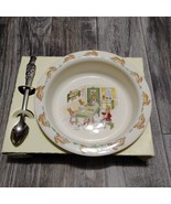 Royal Doulton Bunnykins Bowl Spoon Baby Set 1936 - $583.97 MXN