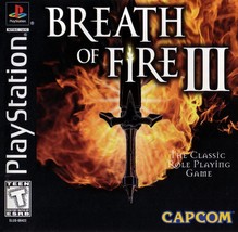 Breath of Fire III - Sony PlayStation 1 PS1 PS2 PS3 PS PSX Video Game  - £86.48 GBP