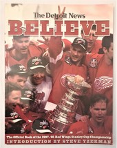 BELIEVE The Detroit News Official Book of the 1997 Red Wings Stanley Cup Champ - £7.17 GBP