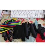 Resistance Bands 11 PCS Set Yoga Pilates Abs Exercise Fitness Tube 50% D... - $23.29 CAD