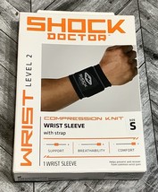 Shock Doctor Compression Knit Wrist Sleeve With Strap Size S - $22.07