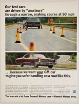 1966 Print Ad Pontiac Bonneville Test Car at General Motors Proving Grou... - £15.64 GBP