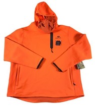 NWT Men’s Mossy Oak Warming Hoodie with Face Gaiter- Orange Size 2XL - £29.59 GBP