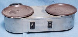 Vintage Silex Twin Hot Plate 200W dq - $19.79