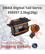EMAX ES9257 High Speed Digital Tail 2.5kg Servo For 450 500 RC Helicopte... - $26.11 CAD