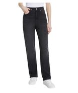 Gloria Vanderbilt Womens Jeans Black High-Rise 5-Pocket Straight Leg - $59.94 CAD