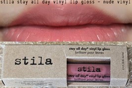 Stila Stay All Day Vinyl Lip Gloss Nude Vinyl 4 ml / 0.14 Oz New In Box - £8.21 GBP