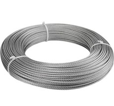 Muzata 300ft 1/8&quot; Wire Rope T316Stainless Steel Marine Grade for 1/8&quot; - $69.30