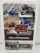 Rewaco Playing Cards Motorcycle Trike Bike Conversions 25th Anniversary Deck - £13.25 GBP
