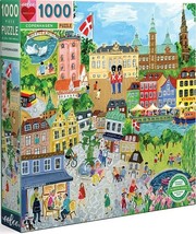 Jennifer Orkin Lewis: Copenhagen (used 1000-piece jigsaw puzzle) - £10.36 GBP