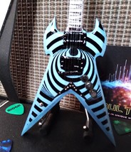 ZAKK WYLDE -Warhammer Pelham Blue Vertigo 1:4 Scale Replica Guitar ~Axe Heaven - £36.43 GBP