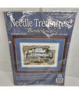 Needle Treasures Borderlines 03052 Counted Cross Stitch Kit The Open Gat... - £18.98 GBP