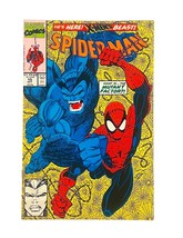 Spider-Man #15 w/X-Men&#39;s Beast, Marvel Comics Oct 1991 ( 7.0 FN/VF ) - £7.79 GBP