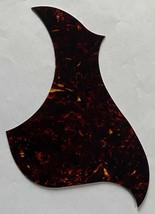 For Gibson L4A Acoustic Guitar Self-Adhesive Acoustic Pickguard Brown Tortoise - £7.58 GBP