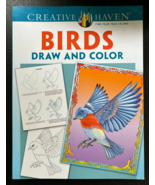 Creative Haven Birds Draw and Color - Softcover - New - $16.35 CAD