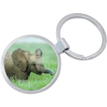 Baby Elephant Keychain - Includes 1.25 Inch Loop for Keys or Backpack - $10.77