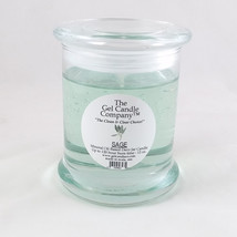 Sage Scented Gel Candle - 120 Hour Deco Jar - £12.35 GBP