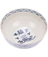 Bowl Chain Blue White Ceramic Handmade Hand-Crafted - £334.51 GBP