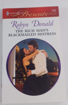 the rich man&#39;s blackmailed mistress by robyn donald novel fiction paperback good - £4.74 GBP