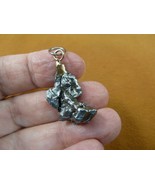 x260-44) 7g Campo del Cielo meteorite natural shape space pendant iron n... - $58.81 CAD