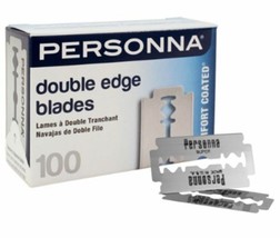 100 Personna Lab Blue double edge razor blades - £31.28 GBP