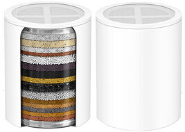 2 Pack Shower Filter Cartridge for SR SUN RISE Fixed Showerhead,Reduces ... - $291.85 MXN