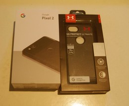 Very Good Just Black Unlocked Google Edition  Pixel 2  64GB &amp; More !! - £98.76 GBP