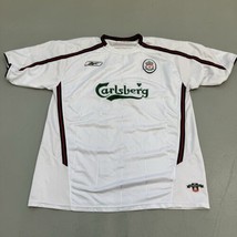 Liverpool Reebok 2003/2004 Football Away Jersey Sz “M” Soccer - 22x29 - Usa Sell - £43.50 GBP