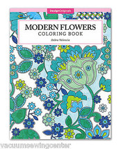 Modern Flowers Coloring Book - £5.46 GBP