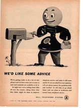 1940&#39;s Bell Telephone System We&#39;d like some advice  print ad fc2 Anthrop... - £13.66 GBP