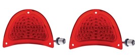 United Pacific Bright LED Tail Light Set For 1957 Chevrolet Bel Air 150 and 210 - £59.84 GBP