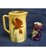 Antique Cream/Off White Pitcher w Daffodil Relief ceramic Old Ironstone?... - $1,128.85 MXN