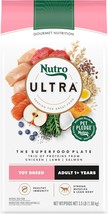 Nutro Ultra Adult Toy Breed Dry Dog Food, Trio of Proteins from Chicken, Lamb - £18.35 GBP