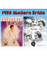1958 Modern Bride Magazine, Mid-Century Wedding Ideas, Gowns, Veils, Acc... - £42.45 GBP