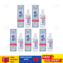 Kwan Loong Medicated Oil 15ml X 5 bottles with Menthol &amp; Eucalyptus Oil - £23.20 GBP
