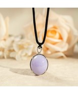 18K White Gold Natural Lavender Jade Pendant | High Quality Real Jade Pe... - $18,502.18 CAD