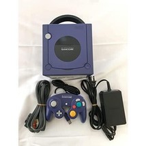 Used-Nintendo GameCube Console Controller set DOL-001 Violet, Free ship - $94.58