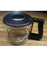 Bunn 10 Cup Glass Coffee Carafe/Black Lid/Lightly Used - £10.38 GBP