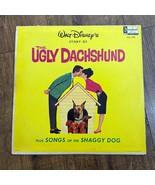 Walt Disney&#39;s The Ugly Dachshund Shaggy Dog Vinyl LP 1965 DQ1290 - $442.88 MXN