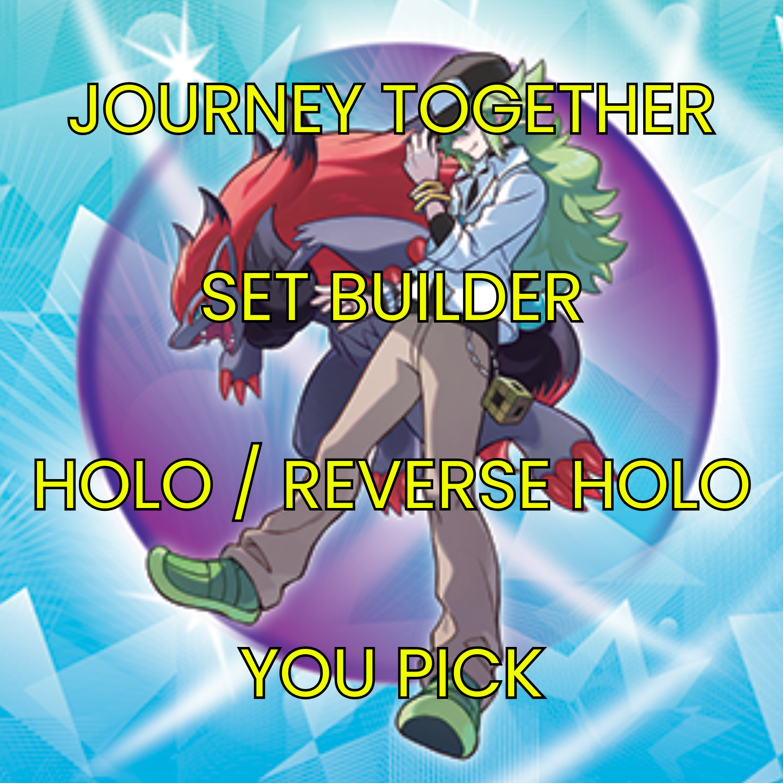 Pokemon Journey Together Holo Reverse YOU PICK SVE Set Builder Master Co... - $0.69+
