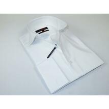 Men's Axxess Turkey Shirt 100% Egyptian Cotton 224-04 French Cuffs White image 2