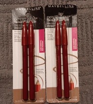 2 Maybelline Expert Wear Twin Eye &amp; Brow Eyeliner Pencils  Blonde 107(MK... - $19.80