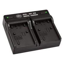 Bm Premium Np-Fh50 Dual Bay Battery Charger For Cybershot Dsc-Hx1 Dsc- - $29.99