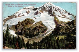 Vista Di Glaciers Da South Montante Rainier Washington Wa Unp Aype DB Cartolina - £4.77 GBP
