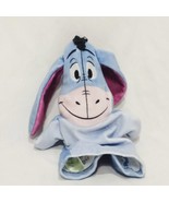 Eeyore Hand Puppet Disney Baby Melissa and Doug 10&quot;  Plush Blue Winnie t... - £14.15 GBP
